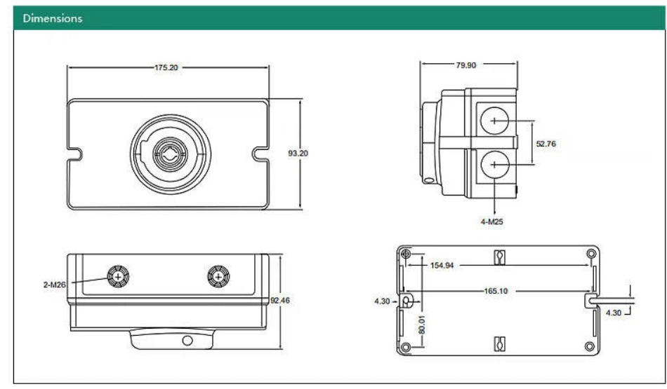 Manufacturer's specifications